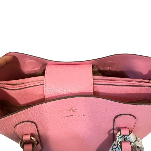 Nanette Lepore Women's Pink Leather Shoulder Bag - Picture 3 of 13